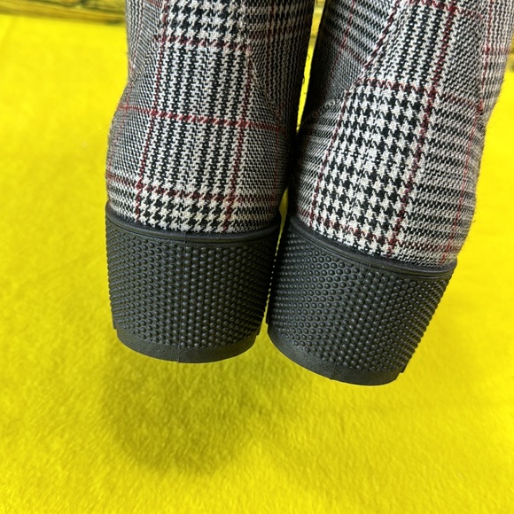 Unilady plaid ankle boots - Picture 6 of 8